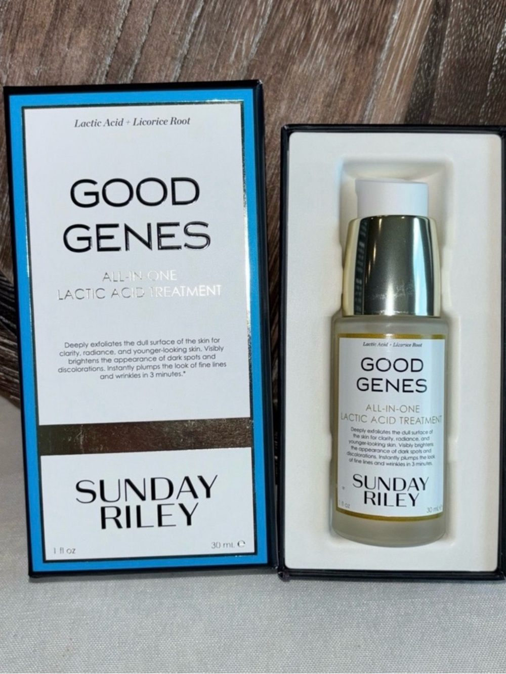 Sunday Riley Good Genes Lactic Acid Treatment 1 oz Full Size NEW